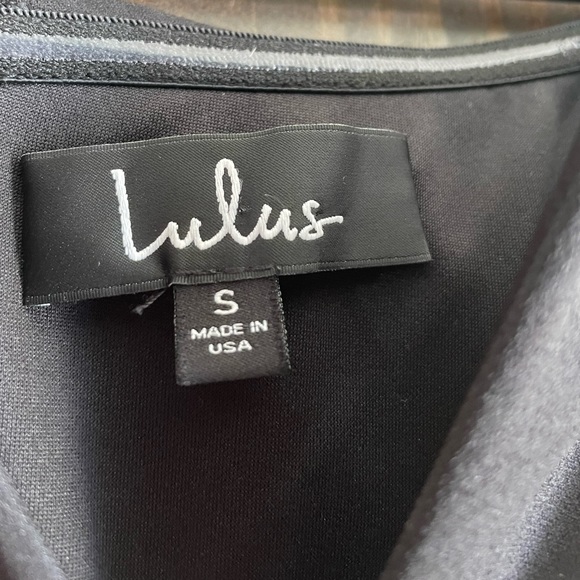 NWT Lulu’s Power of Love black strapless jumpsuit - Picture 2 of 6